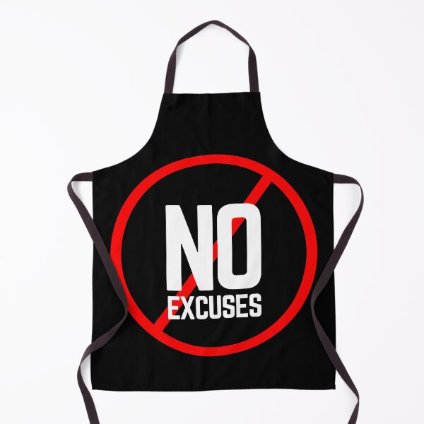 Item preview, No Excuses designed and sold by KingsManKind.