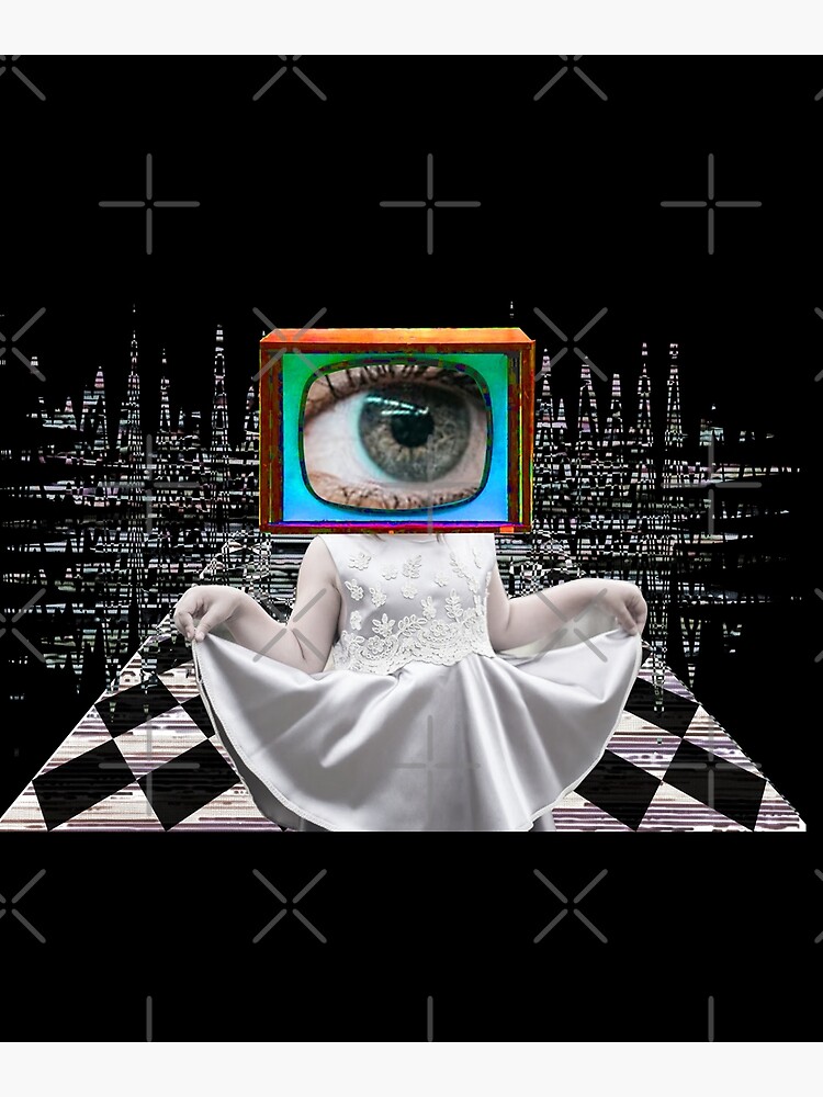 Weirdcore Dreamcore Glitch TV  Poster for Sale by ghost888