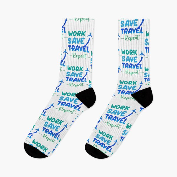Item preview, work save travel repeat designed and sold by TopBaseline.