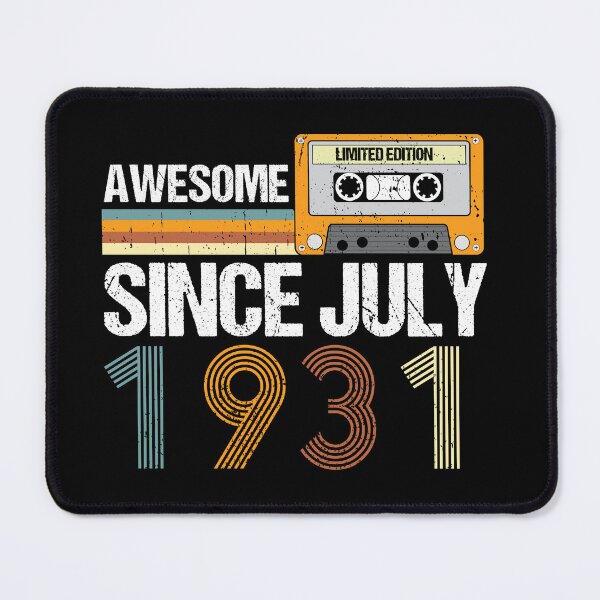 Item preview, Awesome Since July 1931 | 91th birthday | vintage July 1931 designed and sold by AMINE  ★★★★★.