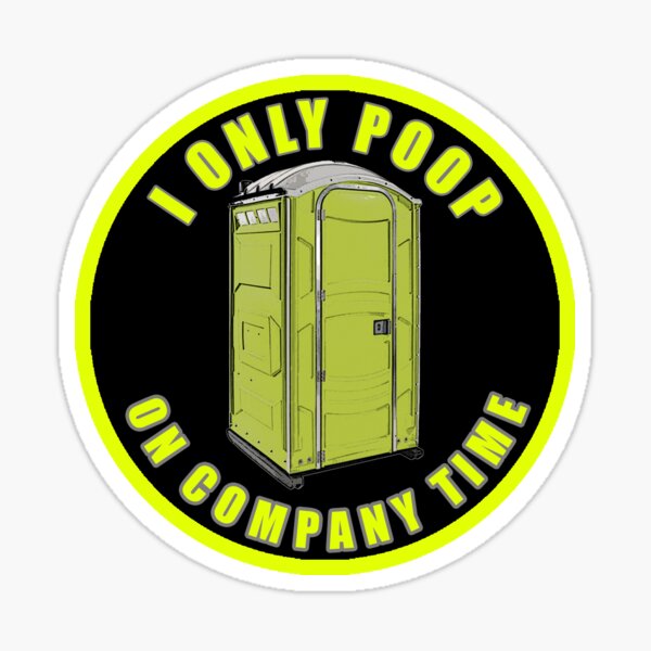 Funny Poop Stickers for Sale