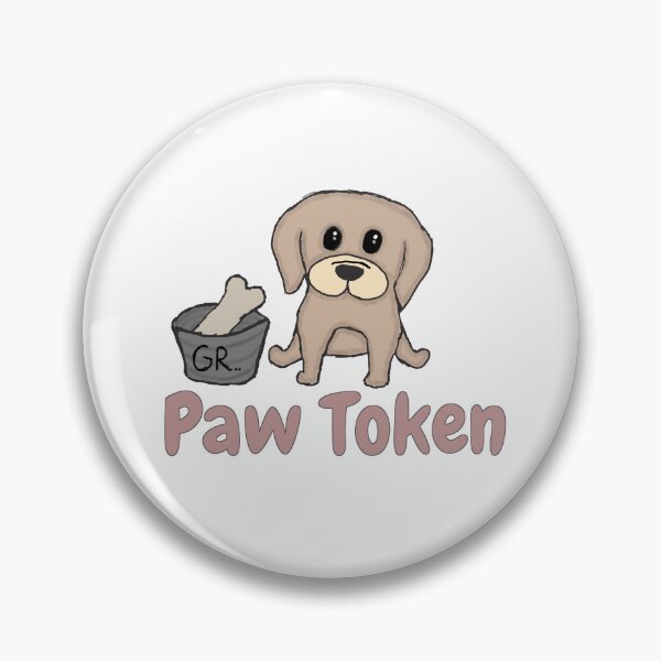 Item preview, Paw token, puppy lovers token designed and sold by Anastasiia87.