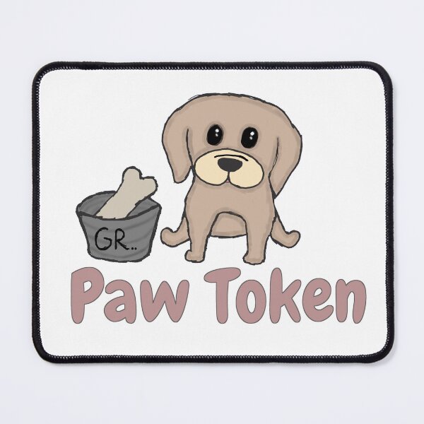 Item preview, Paw token, puppy lovers token designed and sold by Anastasiia87.