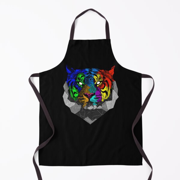 Item preview, Tiger neon color abstract tatto designed and sold by Bcolors.