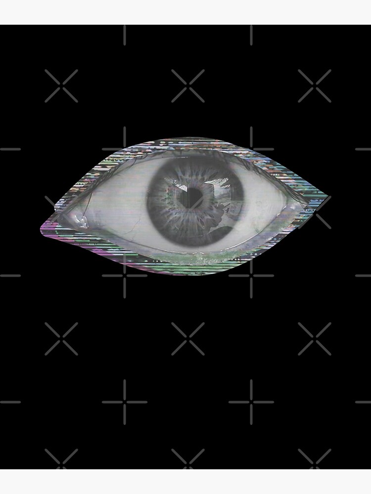 Weirdcore Eye Hand Aesthetic Indie Alt Dreamcore G Poster