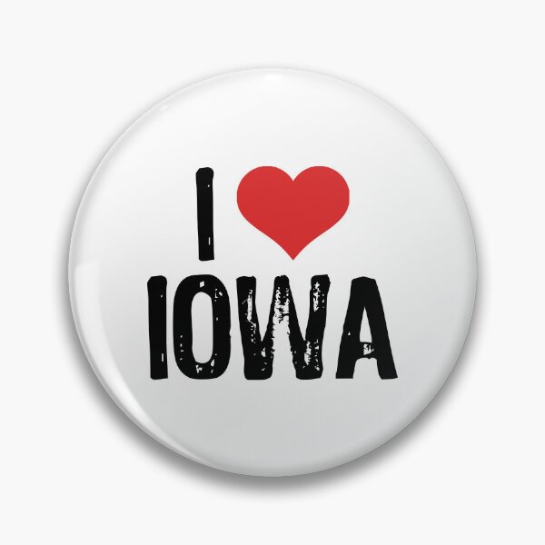 Item preview, I Love Iowa designed and sold by The "I Love Everything" Shop.