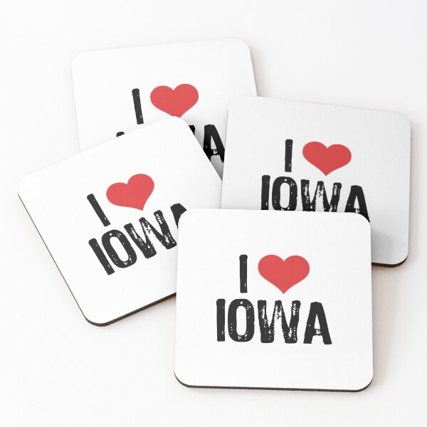 Item preview, I Love Iowa designed and sold by The "I Love Everything" Shop.