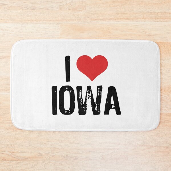 Item preview, I Love Iowa designed and sold by The "I Love Everything" Shop.