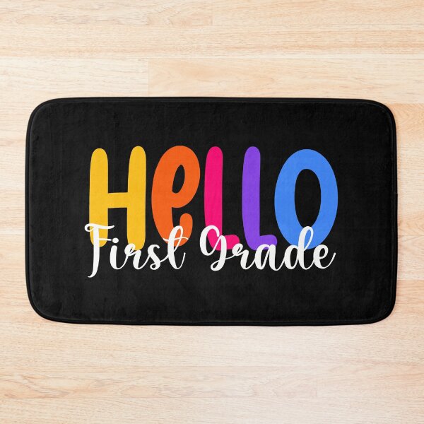 Item preview, Hello First Grade Rainbow Teacher Cute designed and sold by SocialLook.