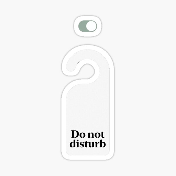 Item preview, Do not disturb designed and sold by viaAbstract.