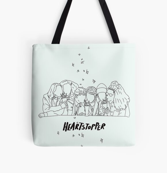 Item preview, heartstopper gang lineart designed and sold by Pinu92.