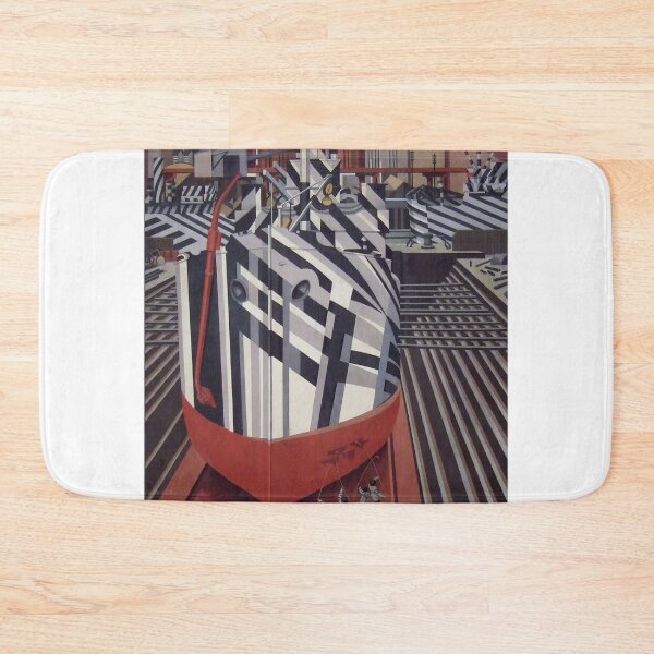 Item preview, Dazzle Camo Camouflage Edward Wadsworth Dazzle Ships in Drydock at Liverpool 1919 designed and sold by CafeRacer044.