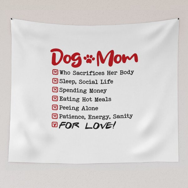 Item preview, Mom Who Sacrifies Everything For Love Mothers Day Birthday National Dog Day designed and sold by EasyPrintGift.