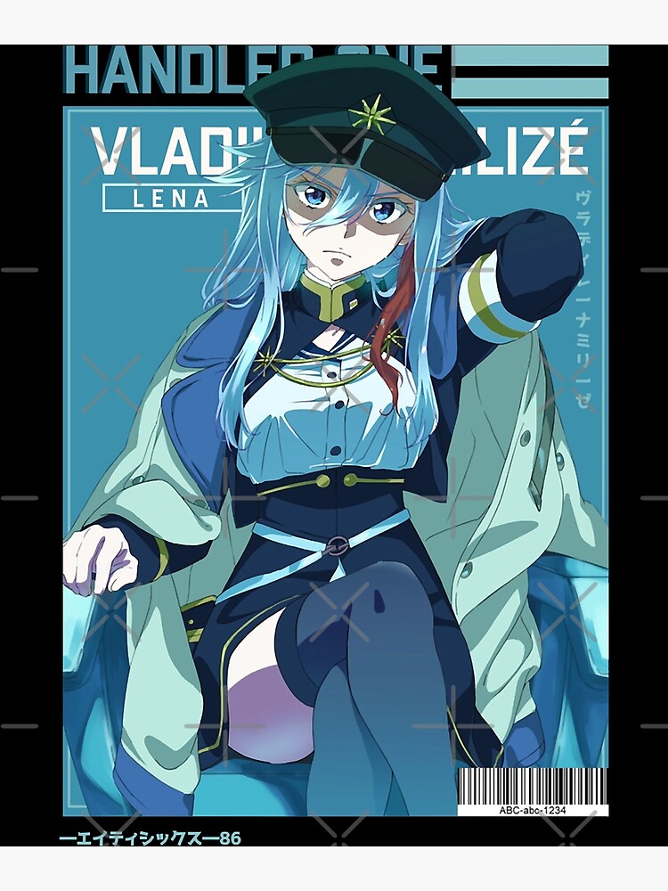 86 Vladilena Milizé Anime Poster 