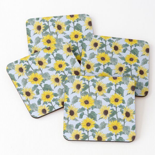 Item preview, Sunflowers Pattern designed and sold by cafelab.