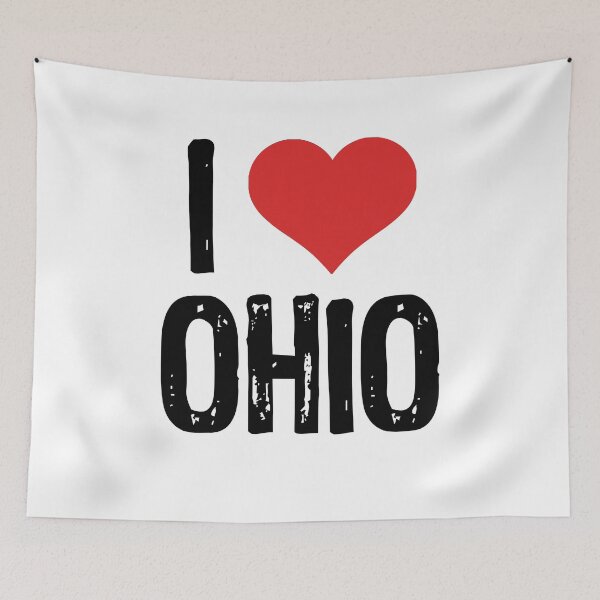 Item preview, I Love Ohio designed and sold by The "I Love Everything" Shop.