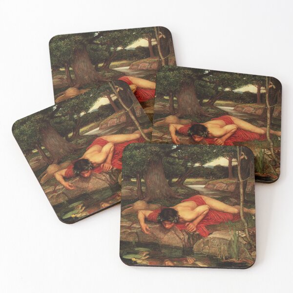 Item preview, Echo And Narcissus by John William Waterhouse designed and sold by AestheticsXarts.