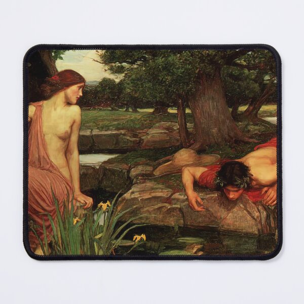 Item preview, Echo And Narcissus by John William Waterhouse designed and sold by AestheticsXarts.