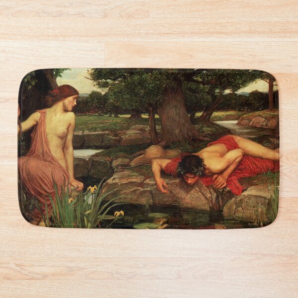 Item preview, Echo And Narcissus by John William Waterhouse designed and sold by AestheticsXarts.