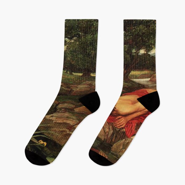 Item preview, Echo And Narcissus by John William Waterhouse designed and sold by AestheticsXarts.