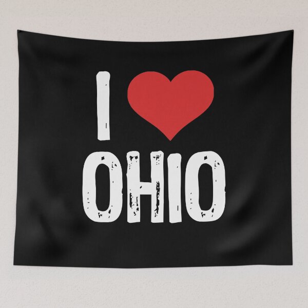 Item preview, I Love Ohio designed and sold by The "I Love Everything" Shop.