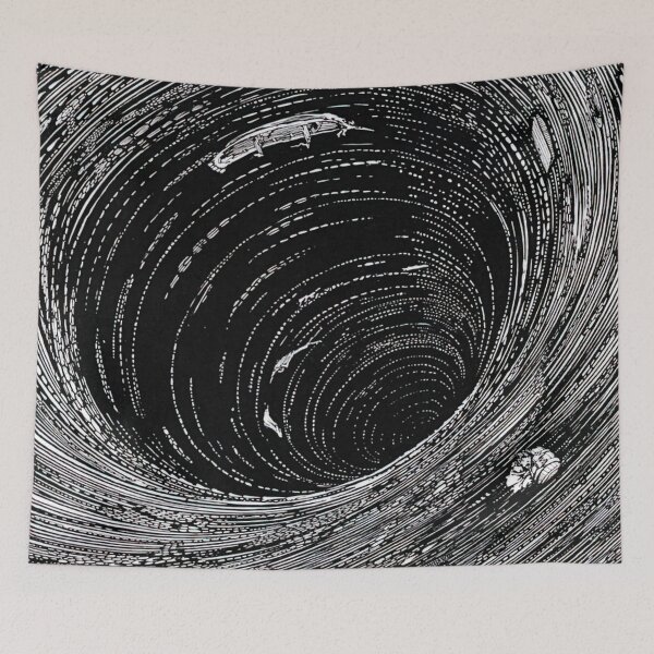 Item preview, Illustration for Edgar Allan Poe's “A Descent into the Maelström” by Harry Clarke designed and sold by AestheticsXarts.