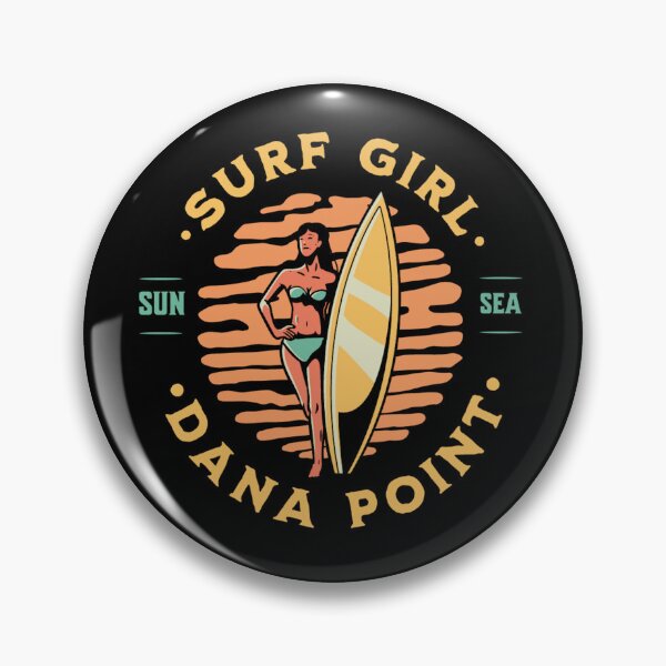 Artikelvorschau, Surfermädchen Dana Point California Surfen entworfen und verkauft von CattlettArt.