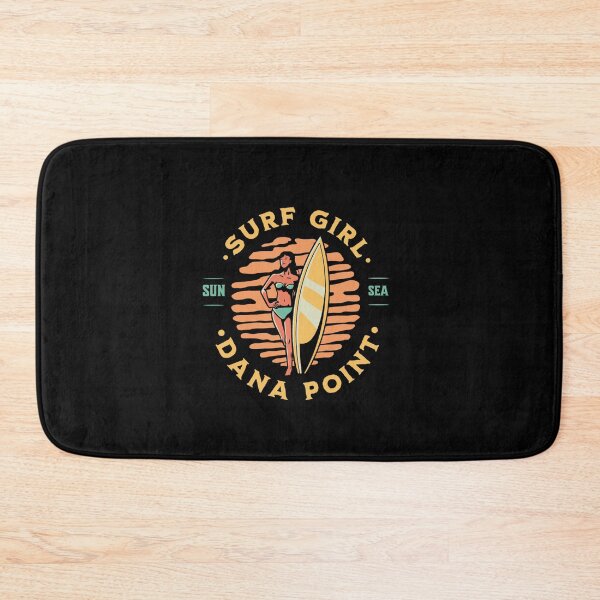 Item preview, Surfer Girl Dana Point California Surfing designed and sold by CattlettArt.