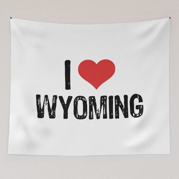 Item preview, I Love Wyoming designed and sold by The "I Love Everything" Shop.