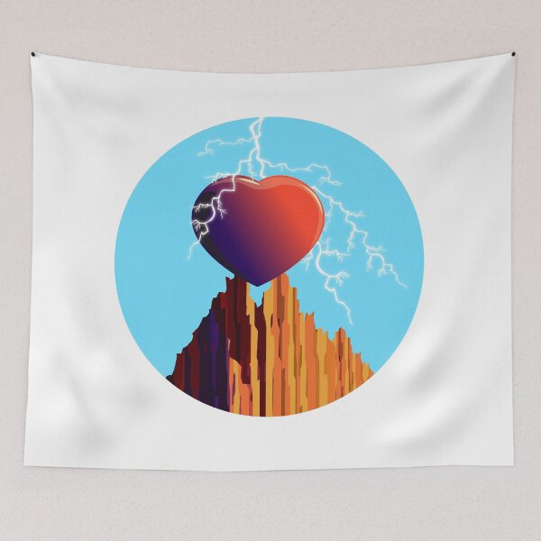 Item preview, Love and Thunder Vector Drawing designed and sold by Raju-Creative.