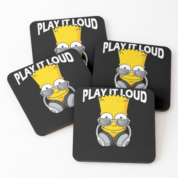 Item preview, Bart--Play-It-Loud-Hoodie---US-Clothing-Accessories-Gifts-for-Unicorn-Holidays-Bi designed and sold by BuddeQuartz.