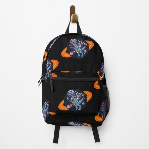 Item preview, Funny astronaut riding a dinosaur in space designed and sold by SamXDesigns.