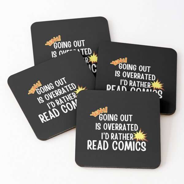 Item preview, Going Outside Is Highly Overrated - I'd Rather Read Comics designed and sold by shmodev.