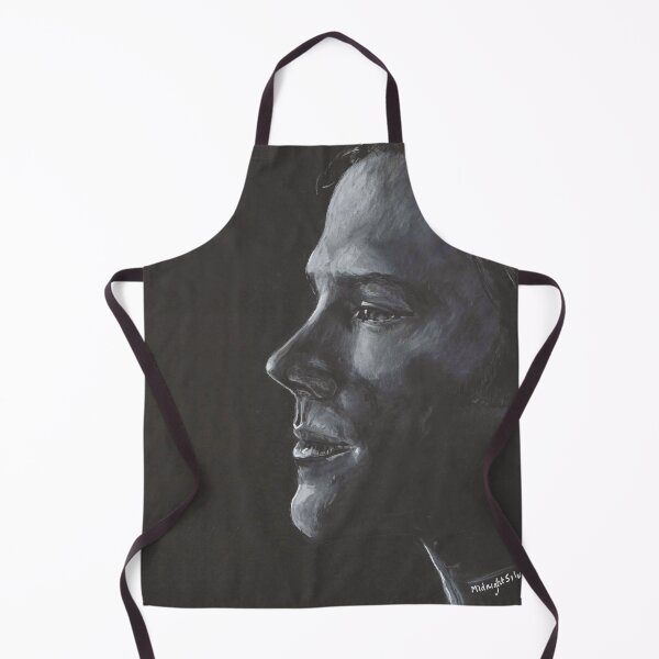 Item preview, Sam Winchester - White charcoal on Black designed and sold by MidnightSilver.