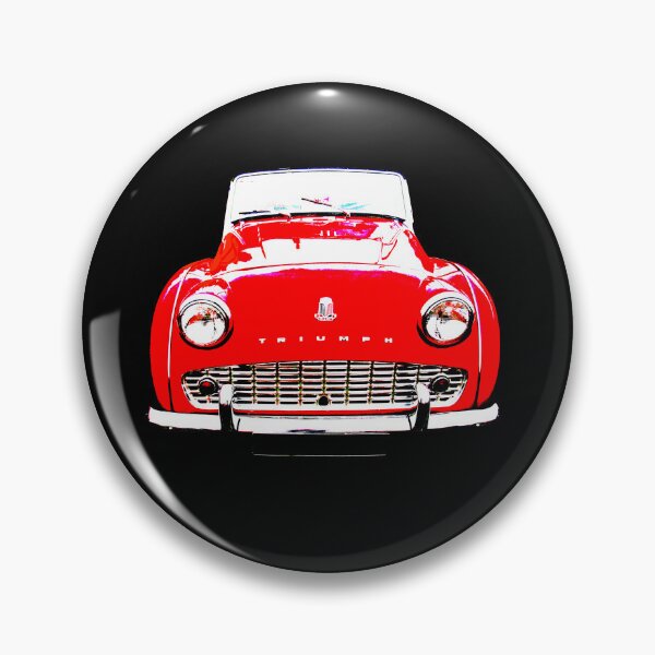 Item preview, Triumph TR3 British 1950s classic car red designed and sold by soitwouldseem.