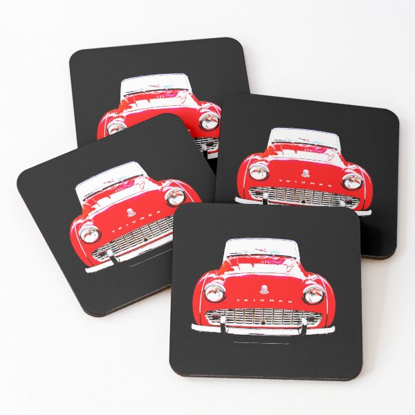Item preview, Triumph TR3 British 1950s classic car red designed and sold by soitwouldseem.