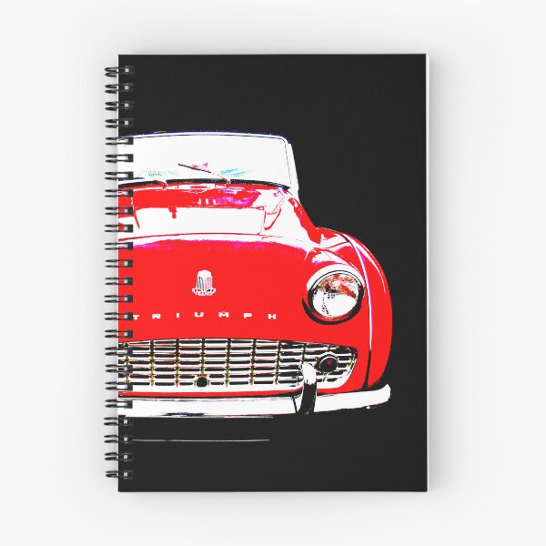 Item preview, Triumph TR3 British 1950s classic car red designed and sold by soitwouldseem.