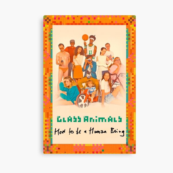 Glass Animals How To Be A Human Being Canvas Print