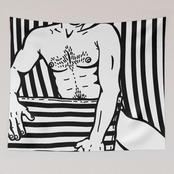 Item preview, A BULGE IN THE BEDSHEETS designed and sold by abstractnudes.