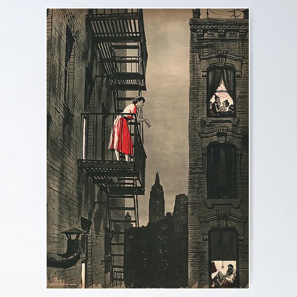Item preview, Loneliness is Dangerous by Edward Vebell designed and sold by AestheticsXarts.
