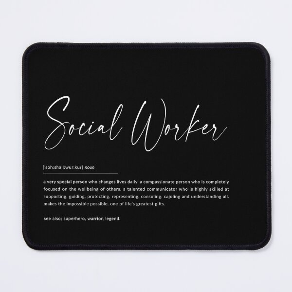 Item preview, Social Worker | Dictionary Definition Gift | designed and sold by grandlovely.
