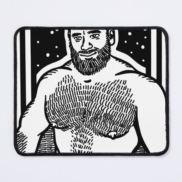 Item preview, A BEARDED MAN designed and sold by abstractnudes.