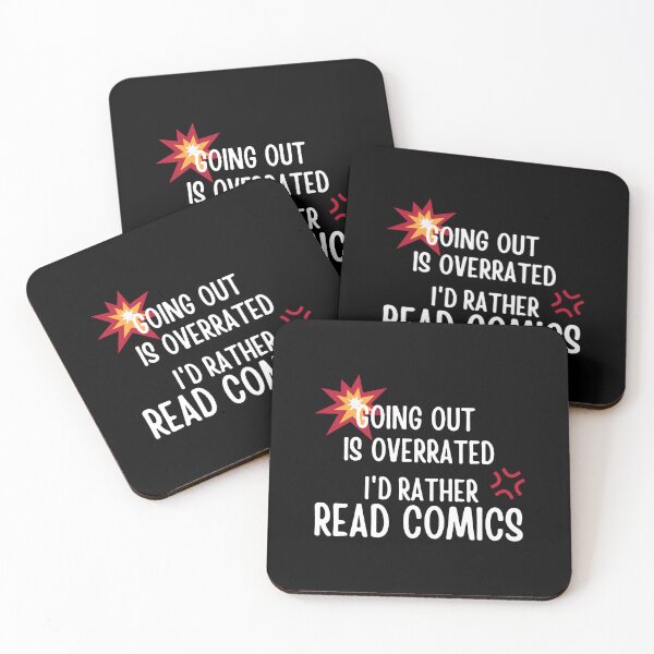 Item preview, Going Outside Is Highly Overrated - I'd Rather Read Comics designed and sold by shmodev.