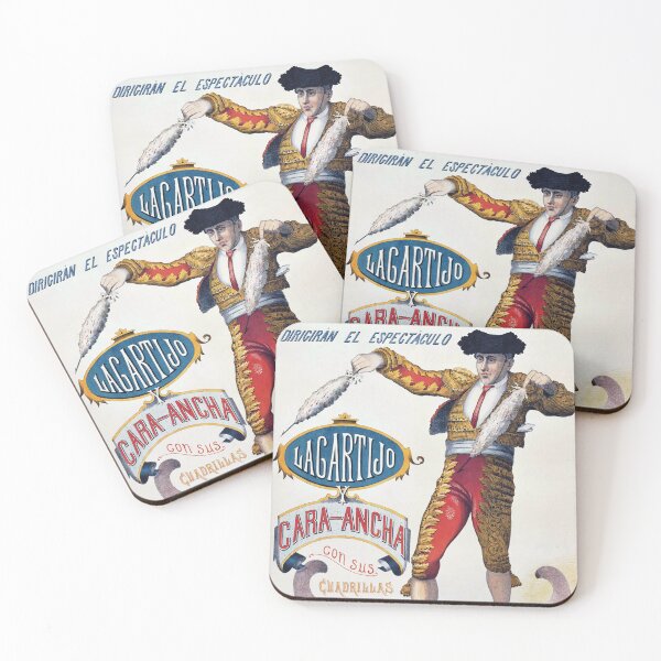 Item preview, LIZARD - BULLS - BULLFIGHTING - BULLFIGHTER - SPAIN - WIDE FACE - POSTER designed and sold by acapotevuelto.