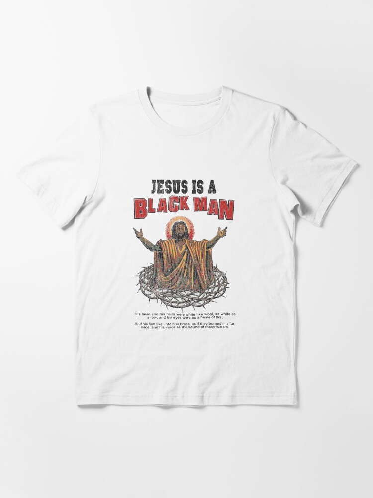 トップス 90s Jesus is a Black Man T-shirt size XL Jesus Is A Black Man
