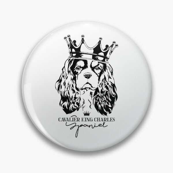 Item preview, Cavalier King Charles Spaniel portrait designed and sold by dogarts.