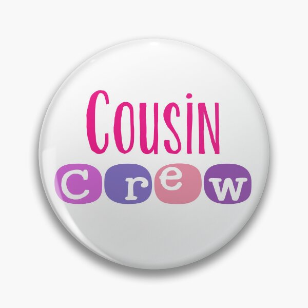 Artikelvorschau, Cousin-Geschenke – Cousin-Crew – Mädchen-Cousinen – Cousin-Trupp – Team-Cousin – Rosa entworfen und verkauft von smooshfaceutd.