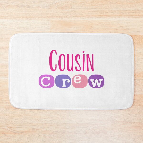 Artikelvorschau, Cousin-Geschenke – Cousin-Crew – Mädchen-Cousinen – Cousin-Trupp – Team-Cousin – Rosa entworfen und verkauft von smooshfaceutd.