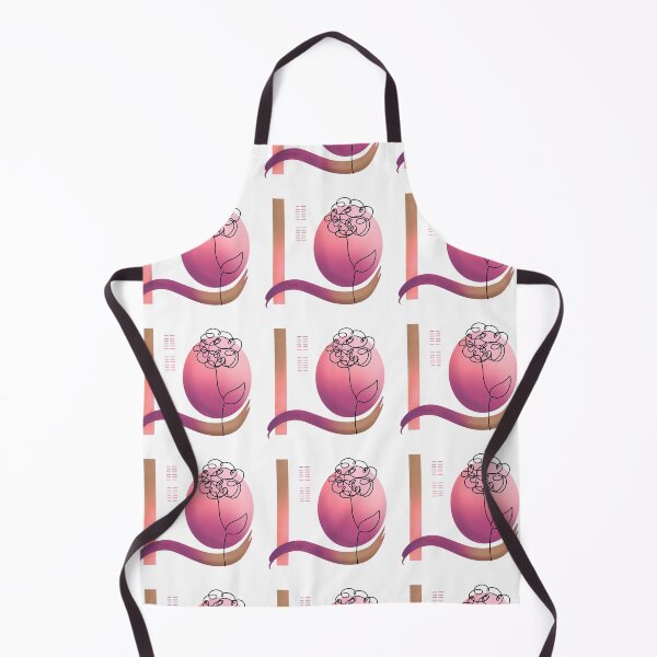 Item preview, Pink flower line art designed and sold by MoTekent.