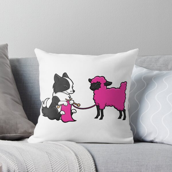 Item preview, Knitting Border Collie and Friend designed and sold by Diony  Rouse.